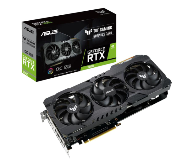 ASUS GeForce RTX 3060 TUF GAMING OC V2 LHR 12GB GDDR6 - 662309 - zdjęcie